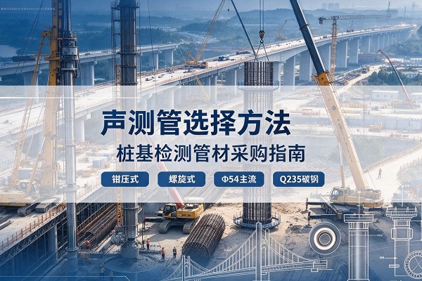 城中声测管选型标准